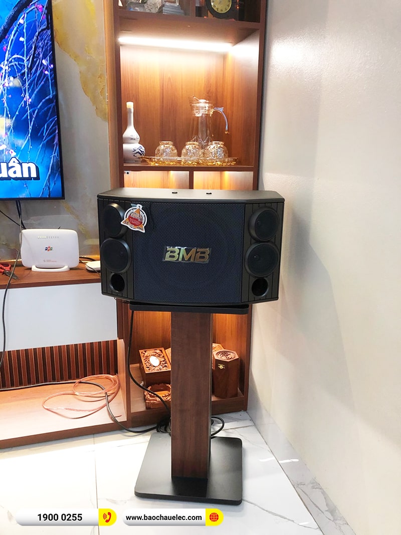 Lắp đặt dàn karaoke trị giá gần 40 triệu cho anh Chung tại Vĩnh Phúc (BMB CSD 880SE, VM620A, BPR-5600, BIK BJ-U600)