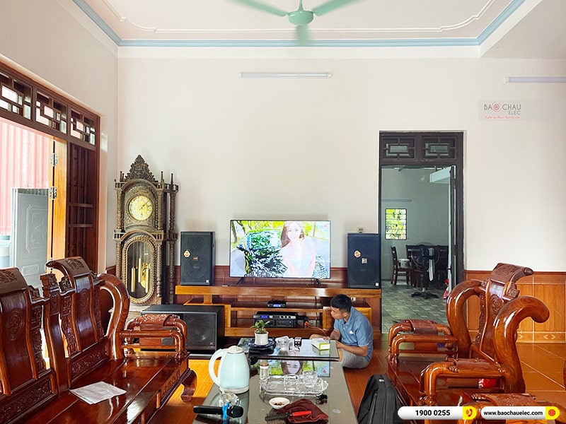 Lắp đặt dàn karaoke trị giá gần 70 triệu cho anh Khang tại Vĩnh Phúc (BMB 1212SE, VM830A, KX180A, BJ-W88 Plus, JBL VM300)