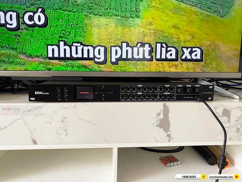 Lắp đặt dàn karaoke trị giá hơn 20 triệu cho anh Nam tại Vĩnh Phúc 