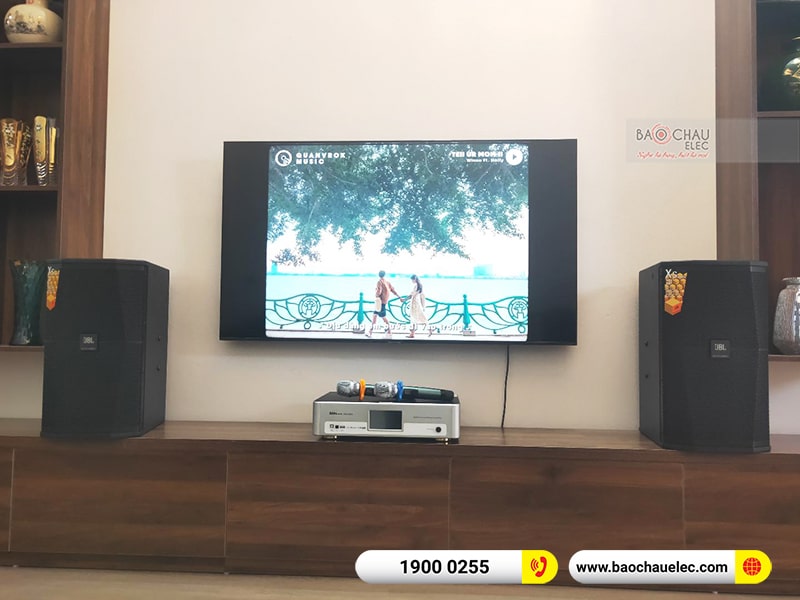 Dàn karaoke gia đình anh Ngọc