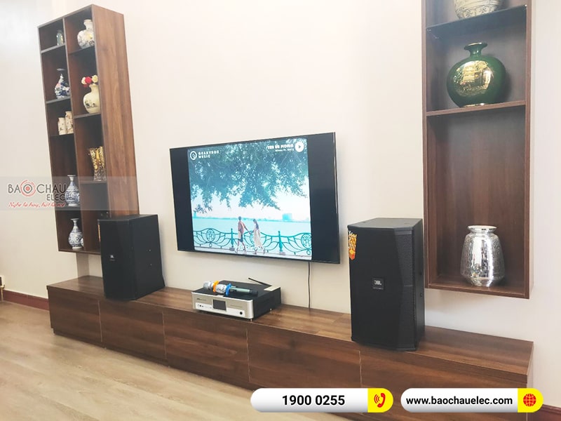 Dàn karaoke gia đình anh Ngọc