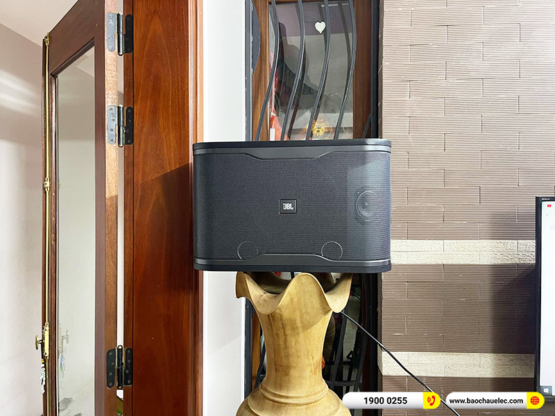 Lắp đặt dàn karaoke trị giá khoảng 30tr cho anh Quang tại Vĩnh Phúc (JBL RM210, KX180A, JBL A120P) 