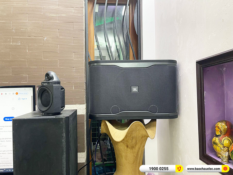 Lắp đặt dàn karaoke trị giá khoảng 30tr cho anh Quang tại Vĩnh Phúc (JBL RM210, KX180A, JBL A120P) 