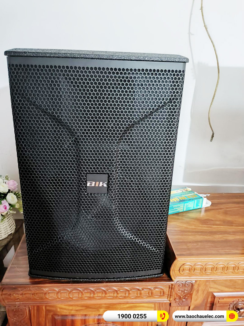 Lắp đặt dàn karaoke trị giá hơn 30 triệu cho anh Thành tại Vĩnh Phúc (BIK BSP 812II, VM630A, DSP-9000 Plus) 