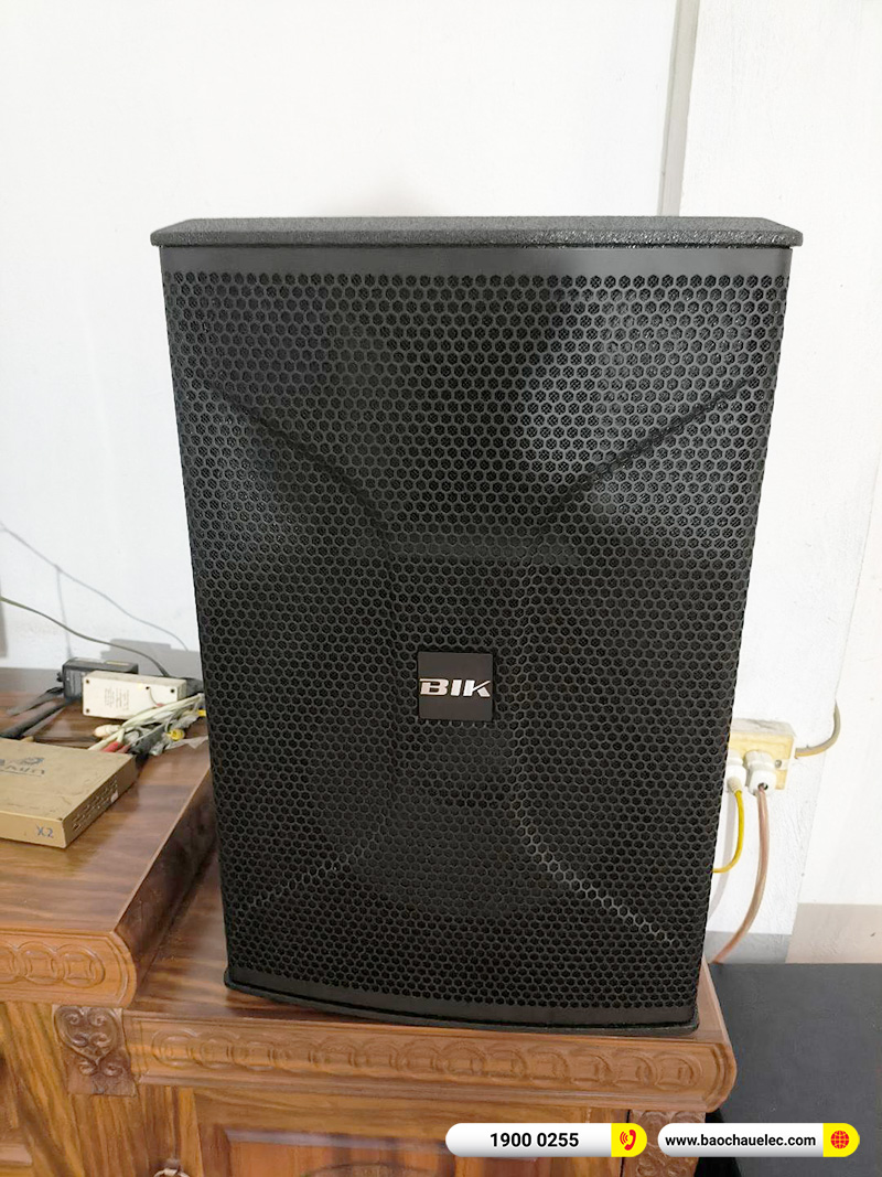 Lắp đặt dàn karaoke trị giá hơn 30 triệu cho anh Thành tại Vĩnh Phúc (BIK BSP 812II, VM630A, DSP-9000 Plus) 