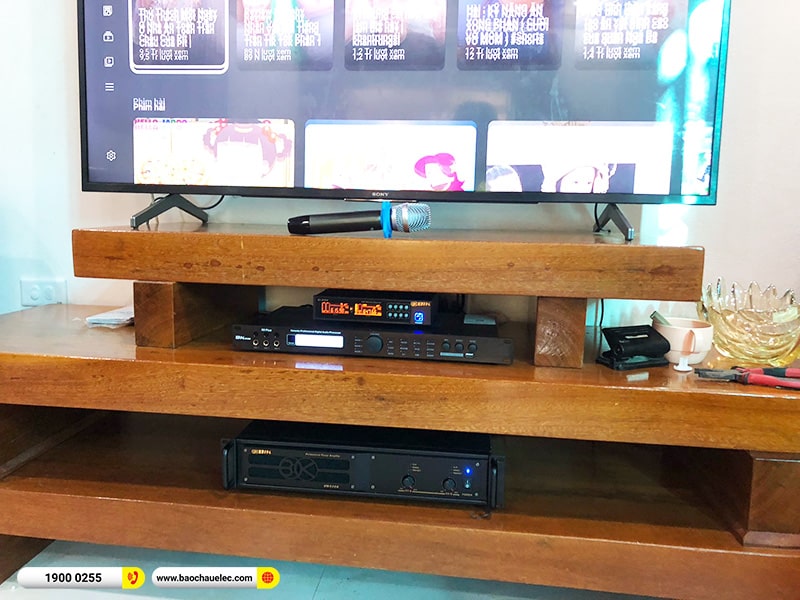 Lắp đặt dàn karaoke trị giá gần 30 triệu cho anh Thành tại Vĩnh Phúc (Alto AT1000II, VM420A, X5 Plus, SW312, BIK BJ-U100) 