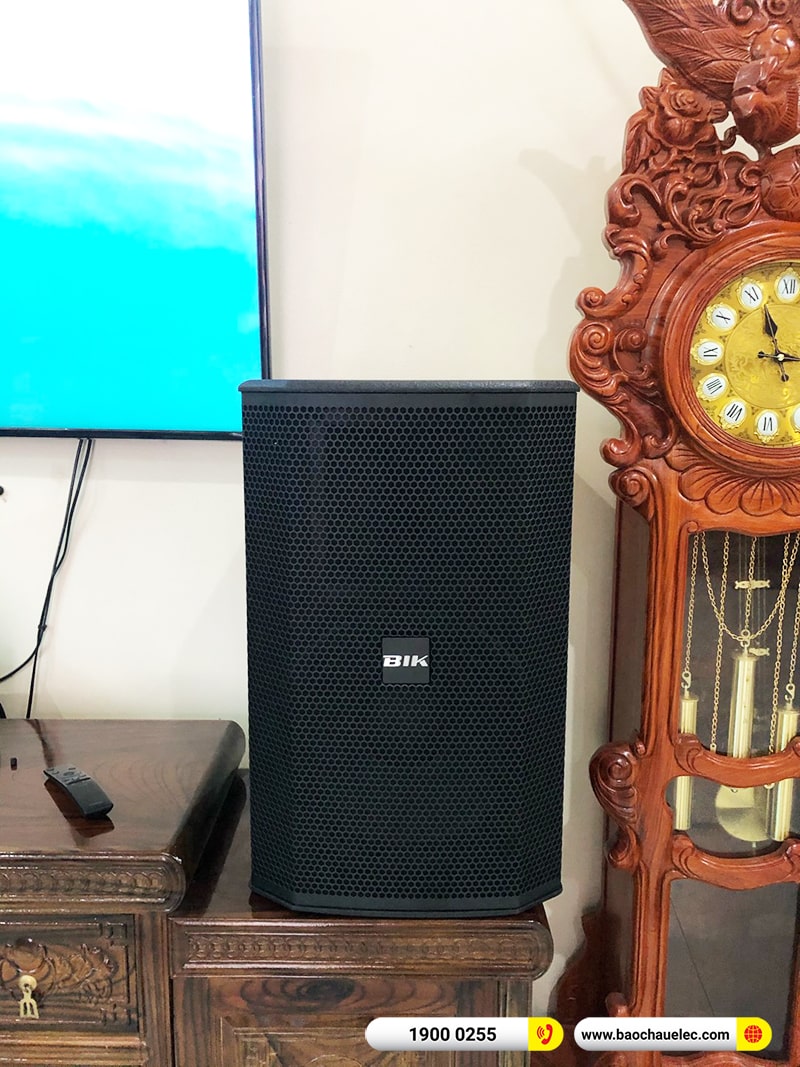 Lắp đặt dàn karaoke trị giá hơn 40 triệu cho anh Thường tại Vĩnh Phúc (BIK BSP 412II, VM620A, BPR-8500, SW612B, BBS W500) 
