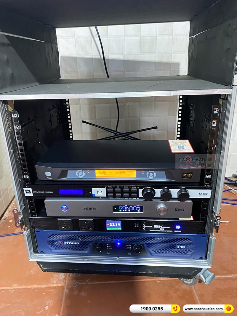 Lắp đặt dàn karaoke trị giá khoảng 120 triệu cho anh Tuân tại Vĩnh Phúc 