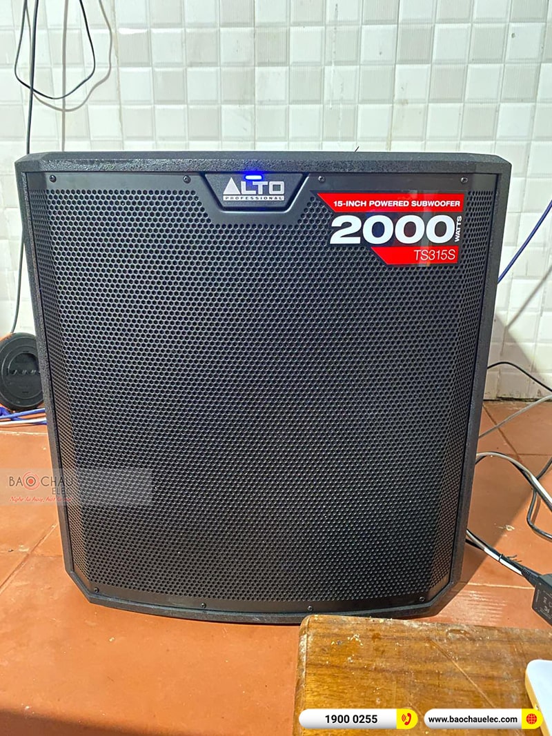 Lắp đặt dàn karaoke trị giá khoảng 120 triệu cho anh Tuân tại Vĩnh Phúc 