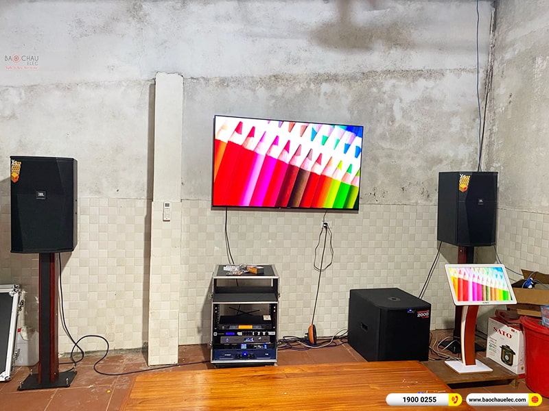 Lắp đặt dàn karaoke trị giá khoảng 120 triệu cho anh Tuân tại Vĩnh Phúc 