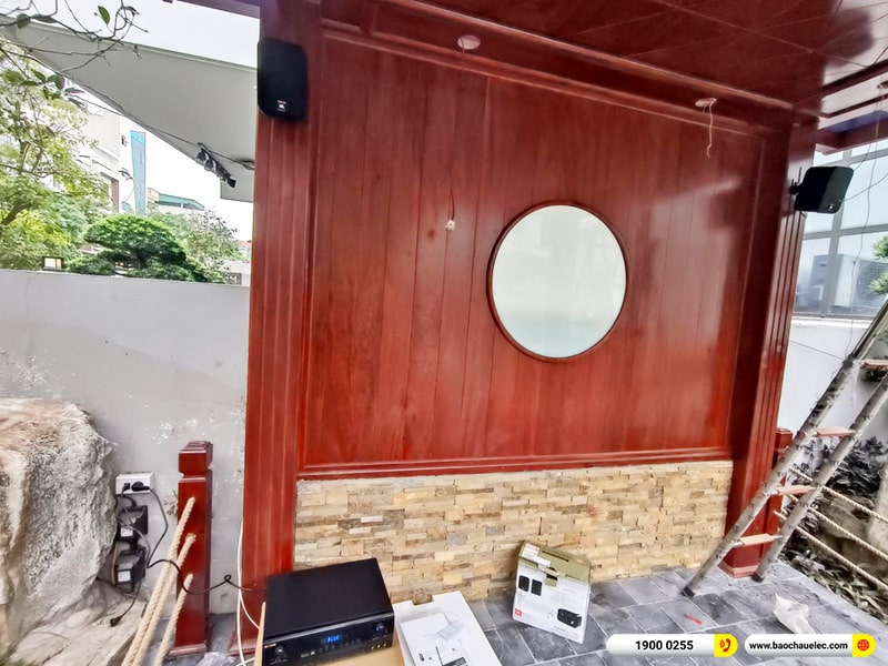 Lắp đặt dàn karaoke trị giá hơn 10 triệu cho anh Tưởng tại Vĩnh Phúc (JBL Control 1 Pro, BIK BJ-A88) 