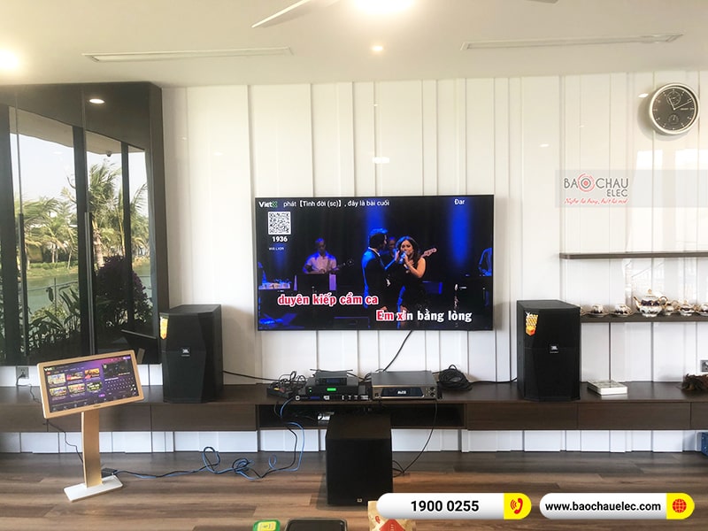 Dàn karaoke gia đình anh Tuyến