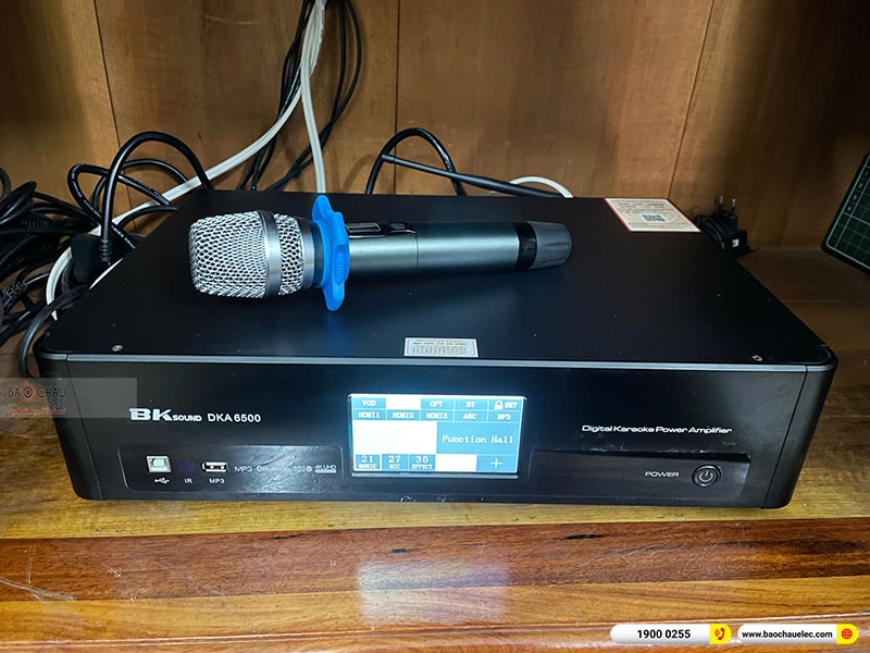 Lắp đặt dàn karaoke trị giá khoảng 20 triệu cho anh Dụng tại Đồng Nai 