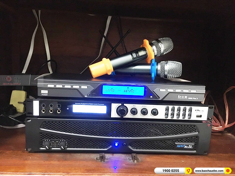 Lắp đặt dàn karaoke trị giá hơn 30 triệu cho anh Sáng tại Bắc Ninh
