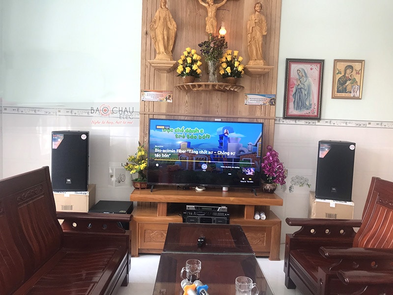 Dàn karaoke JBL của gia đình anh Tạo ở Bà Rịa Vũng Tàu h4