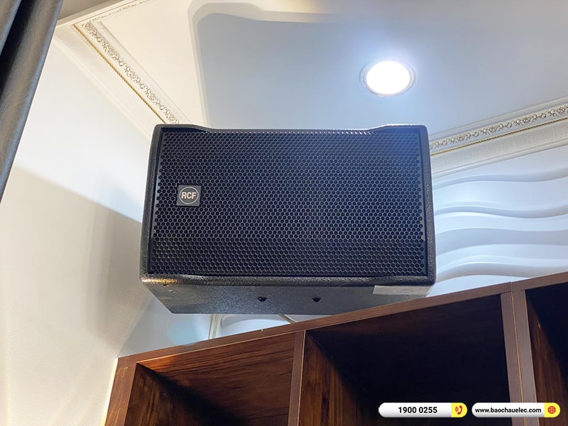 Lắp đặt dàn karaoke trị giá gần 140 triệu cho anh Diễn tại Vũng Tàu (RCF CMAX 4110, VM820A, VM840A, KX180A, BJ-W88 Plus, UGX12 Plus) 