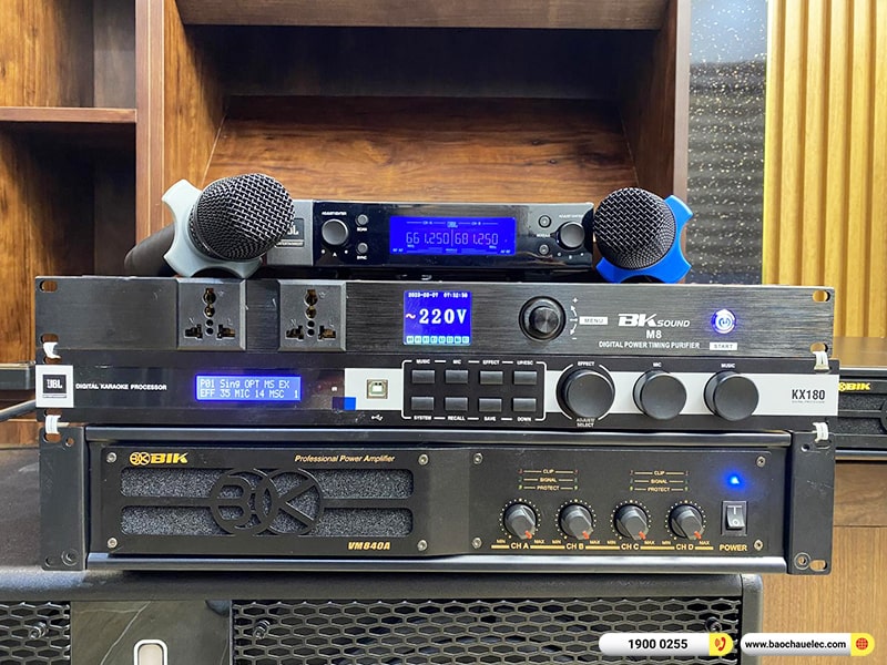 Lắp đặt dàn karaoke trị giá gần 140 triệu cho anh Diễn tại Vũng Tàu (RCF CMAX 4110, VM820A, VM840A, KX180A, BJ-W88 Plus, UGX12 Plus) 
