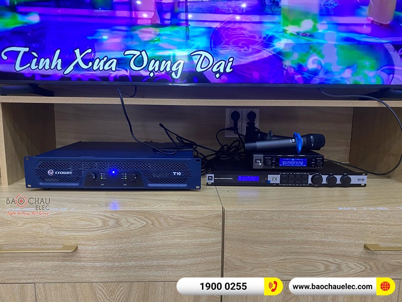 Dàn karaoke gia đình anh Hải 