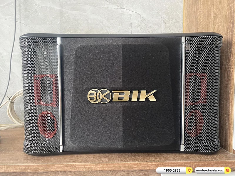 Lắp đặt dàn karaoke trị giá hơn 20 triệu cho anh Hiếu tại Vũng Tàu (BIK BJ-S768, BKSound DKA 6500, BKSound SW512C) 