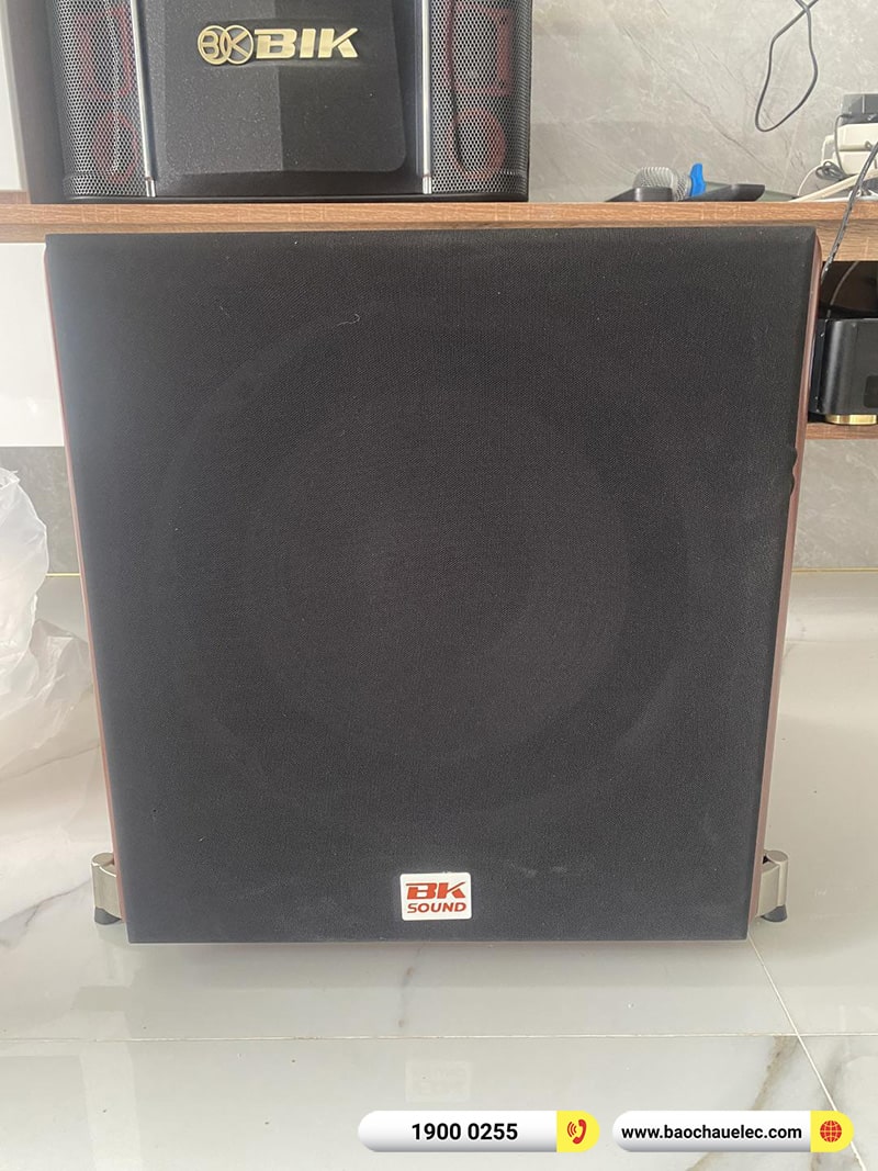 Lắp đặt dàn karaoke trị giá hơn 20 triệu cho anh Hiếu tại Vũng Tàu (BIK BJ-S768, BKSound DKA 6500, BKSound SW512C) 