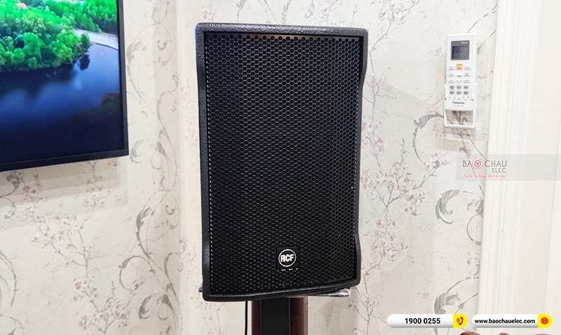 Lắp đặt dàn karaoke trị giá hơn 90 triệu cho anh Khoa tại Vũng Tàu (RCF C-MAX 4110, VM820A, K9900II Luxury, SPL-120, BCE VIP6000) 