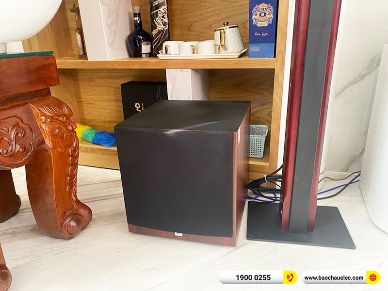 Lắp đặt dàn karaoke trị giá gần 150 triệu cho anh Liên tại Vũng Tàu (RCF C3110-126, MC2 Audio E25, K9900II Luxury, A120P, Shure AVX288A/PG58) 