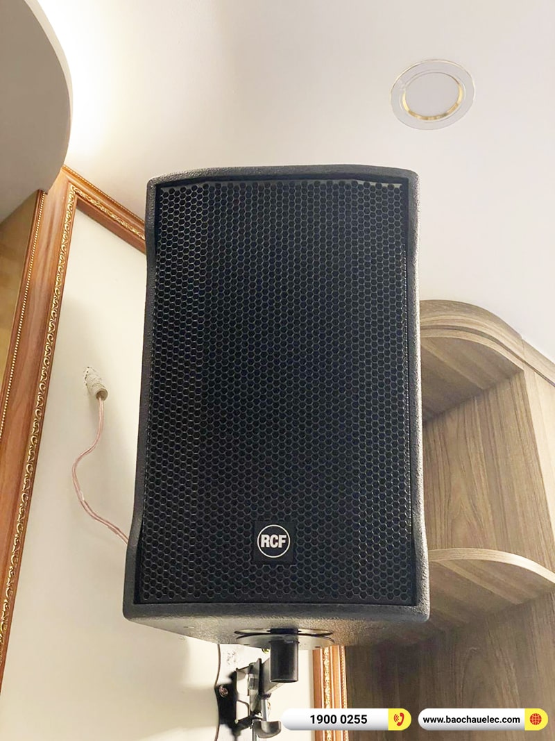 Lắp đặt dàn karaoke trị giá gần 140 triệu cho anh Nghị tại Vũng Tàu (RCF CMAX 4110, VM640A, VM620A, KX180A, BJ-W66 Plus, JBL VM300) 