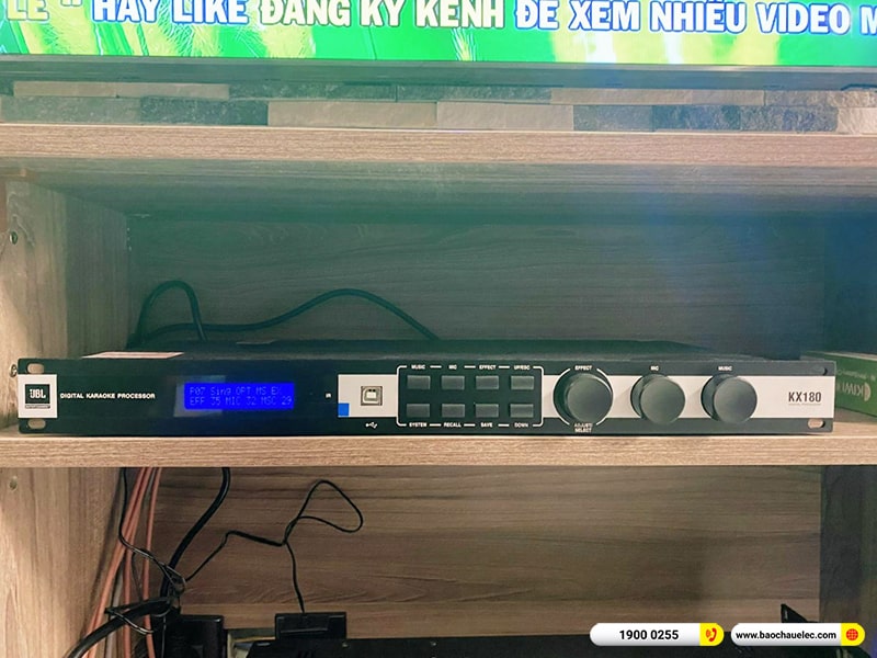 Lắp đặt dàn karaoke trị giá gần 140 triệu cho anh Nghị tại Vũng Tàu (RCF CMAX 4110, VM640A, VM620A, KX180A, BJ-W66 Plus, JBL VM300) 