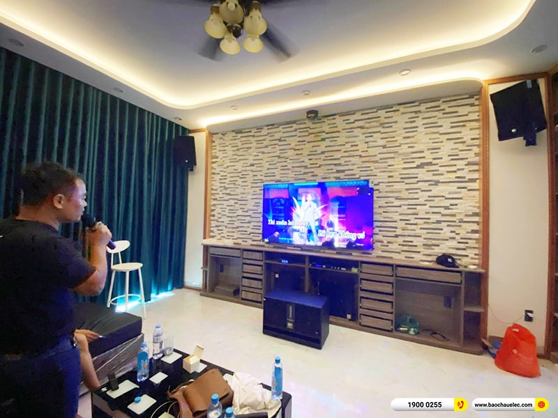 Lắp đặt dàn karaoke trị giá gần 140 triệu cho anh Nghị tại Vũng Tàu (RCF CMAX 4110, VM640A, VM620A, KX180A, BJ-W66 Plus, JBL VM300) 