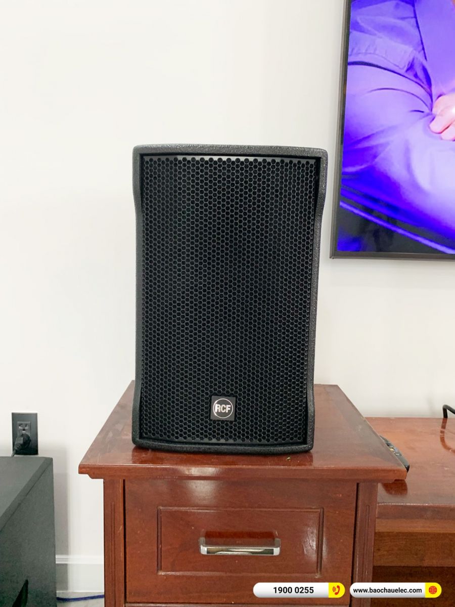 Lắp đặt dàn karaoke trị giá gần 90 triệu cho anh Thịnh tại Vũng Tàu (RCF CMAX 4112, VM840A, KX180A, TS312S, JBL VM200) 
