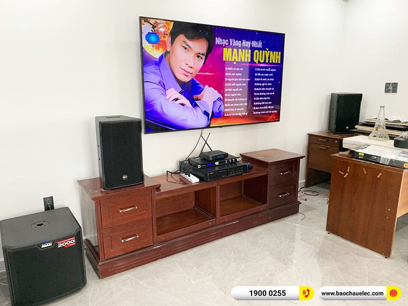 Lắp đặt dàn karaoke trị giá gần 90 triệu cho anh Thịnh tại Vũng Tàu (RCF CMAX 4112, VM840A, KX180A, TS312S, JBL VM200) 