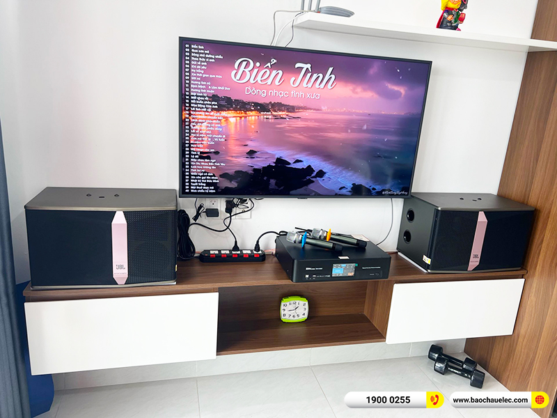 Lắp đặt dàn karaoke trị giá hơn 20 triệu cho chú Tùng tại Vũng Tàu (JBL KI510, BKSound DKA 6500)