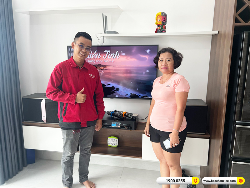 Lắp đặt dàn karaoke trị giá hơn 20 triệu cho chú Tùng tại Vũng Tàu (JBL KI510, BKSound DKA 6500)