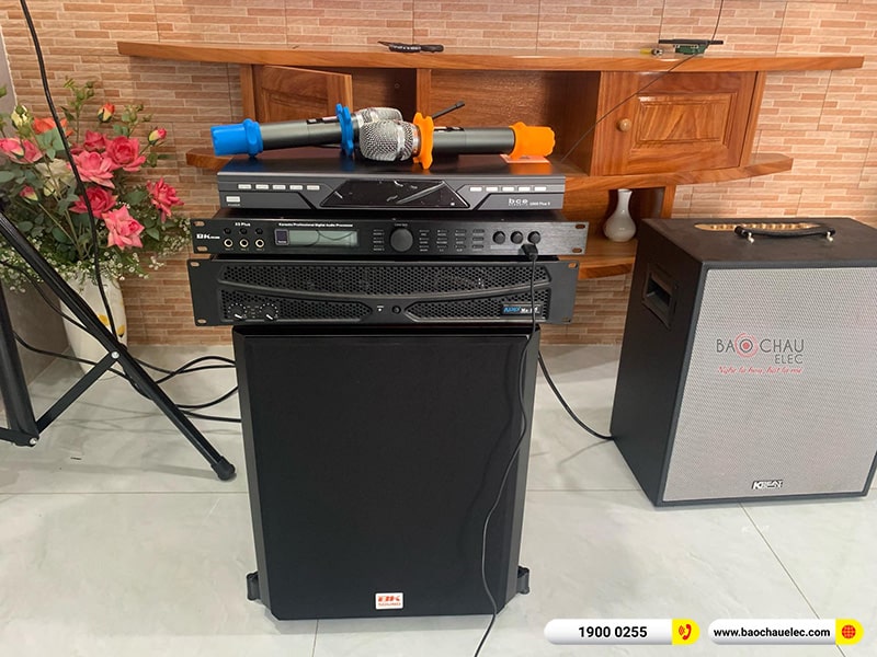 Lắp đặt dàn karaoke anh Công tại Vũng Tàu