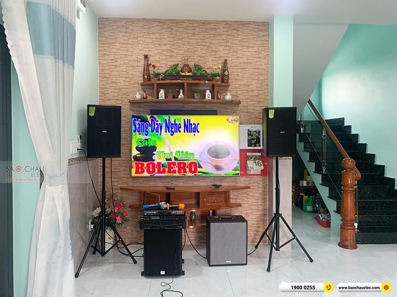 Lắp đặt dàn karaoke anh Công tại Vũng Tàu