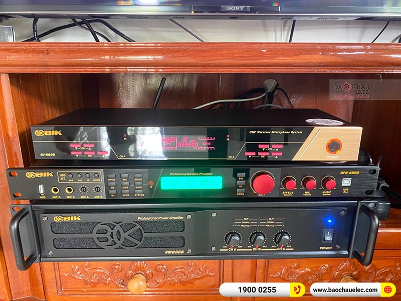 Lắp đặt dàn karaoke anh Hoàng tại Vũng Tàu