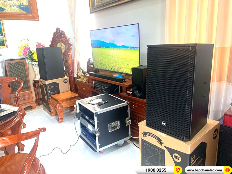 dàn karaoke của gia đình chị Mai Anh ở Vũng Tàu