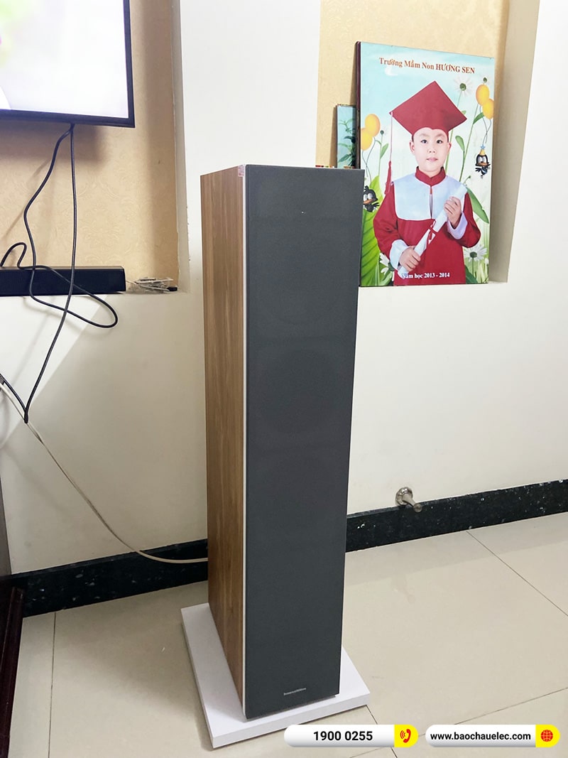 Lắp đặt dàn nghe nhạc trị giá gần 60 triệu cho anh Bình tại Vũng Tàu (BW 603 S2 Anniversary Edition, Denon PMA-900 HNE) 