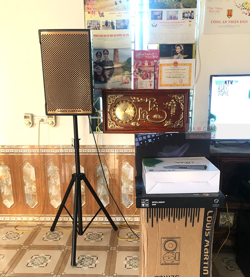 Dàn karaoke gia đình anh Ngọc ở Yên Bái h1