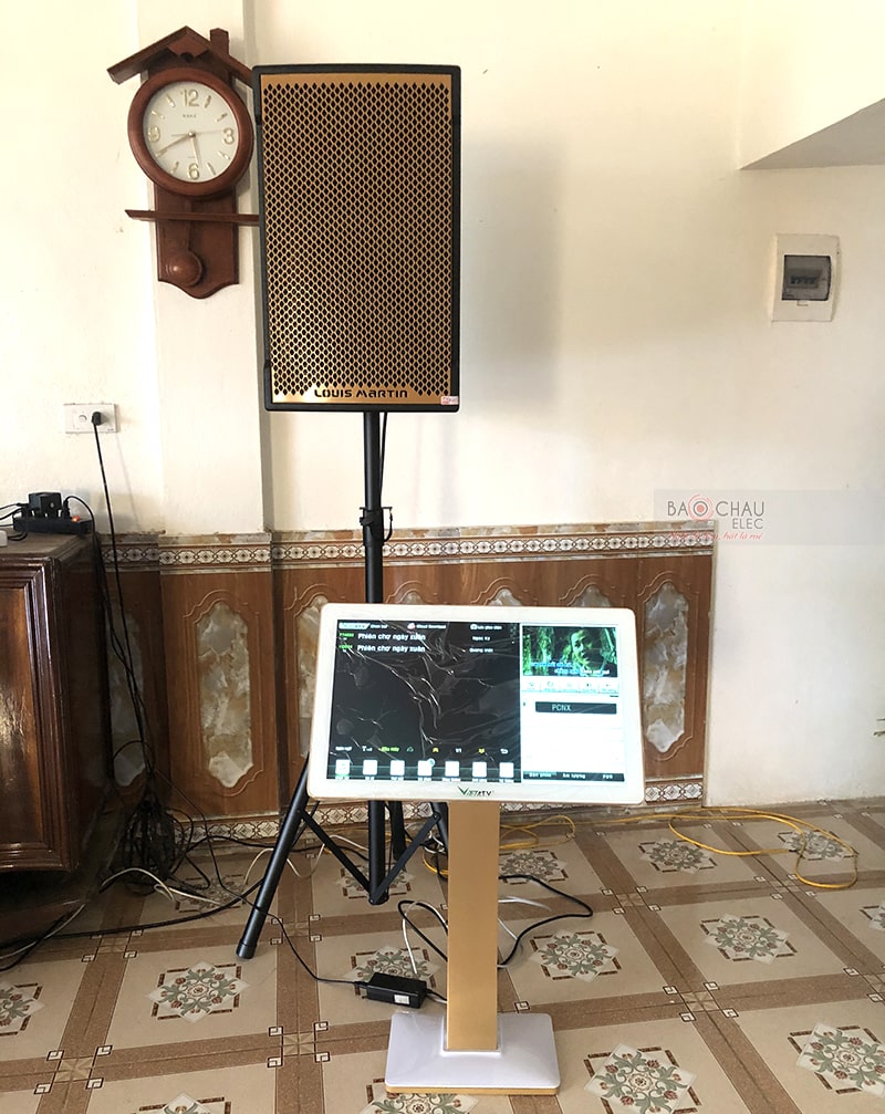 Dàn karaoke gia đình anh Ngọc ở Yên Bái h3