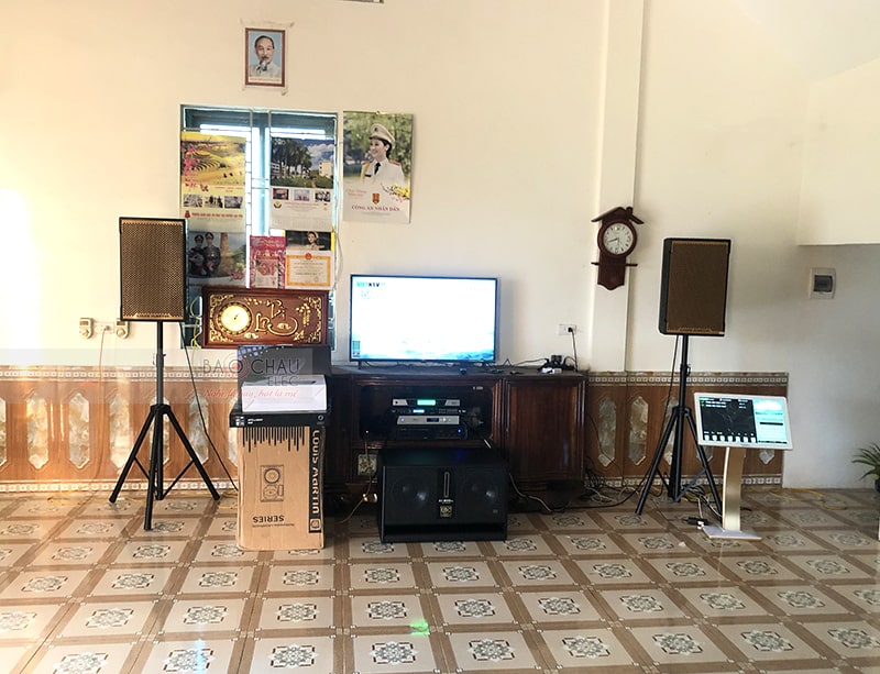 Dàn karaoke gia đình anh Ngọc ở Yên Bái h6