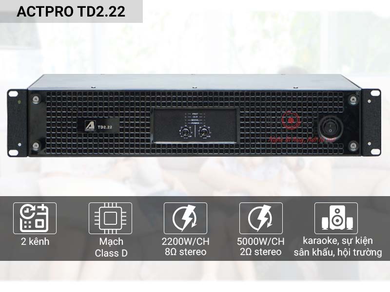 Cục đẩy công suất Actpro TD2.22