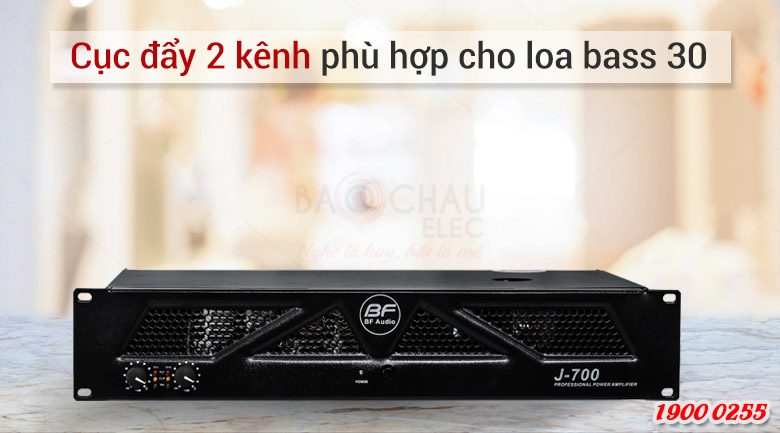 Cục đẩy BF Audio J700 hiện đại, thiết kế đẹp mắt