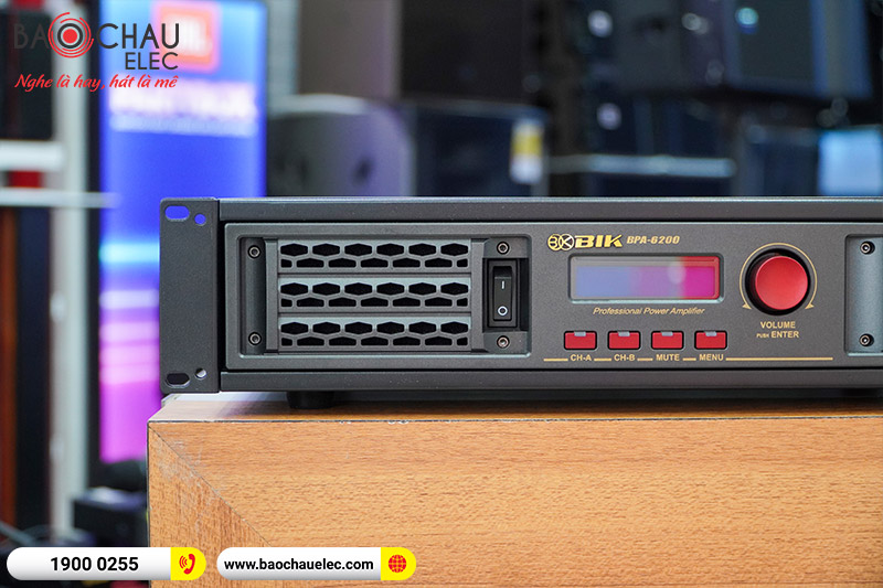 Cục đẩy c&ocirc;ng suất BIK BPA-6200 (2 k&ecirc;nh - Japan)