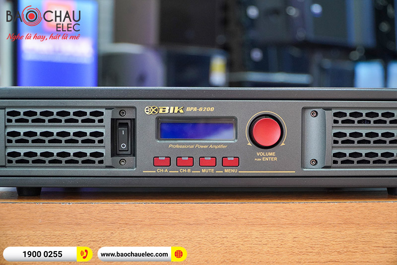 Cục đẩy c&ocirc;ng suất BIK BPA-6200 (2 k&ecirc;nh - Japan)