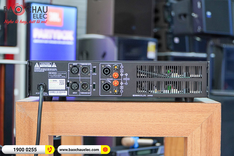 Cục đẩy c&ocirc;ng suất BIK BPA-6200 (2 k&ecirc;nh - Japan)