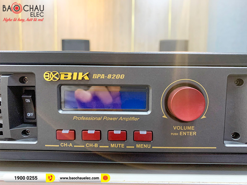 Cục đẩy c&ocirc;ng suất BIK BPA-8200 (2 k&ecirc;nh - Japan)