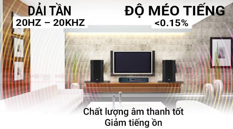 Cục đẩy c&ocirc;ng suất BIK BPA-8200 (2 k&ecirc;nh - Japan)