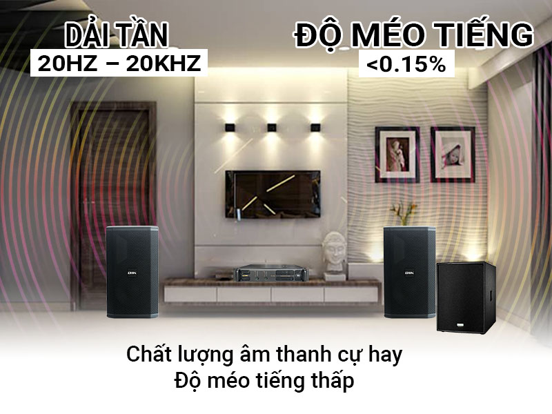 Cục đẩy c&ocirc;ng suất 2 k&ecirc;nh BIK CA-J602