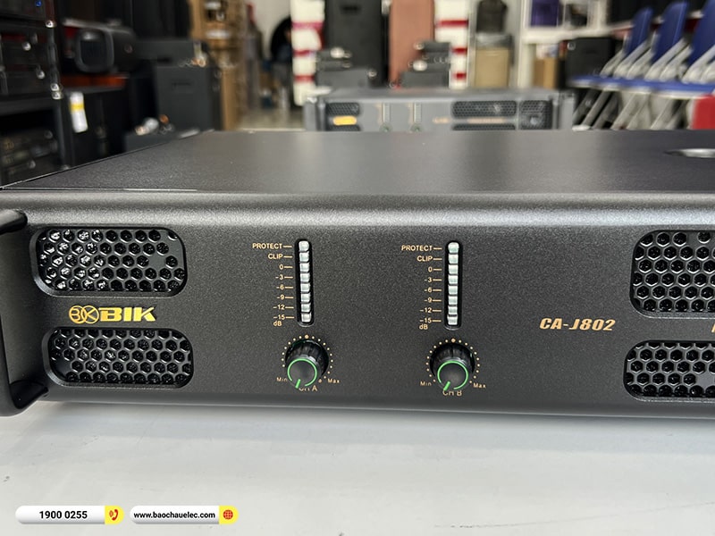 Cục đẩy c&ocirc;ng suất 2 k&ecirc;nh BIK CA-J802 